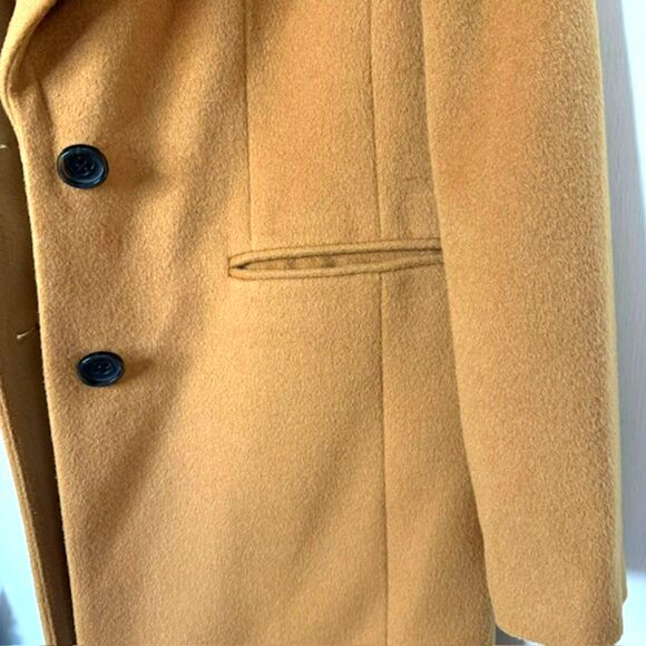 TALBOTS CAMEL WOOL BLEND COAT JACKET SIZE 6 NWOT MRSP $269/$179 - Picture 9 of 14